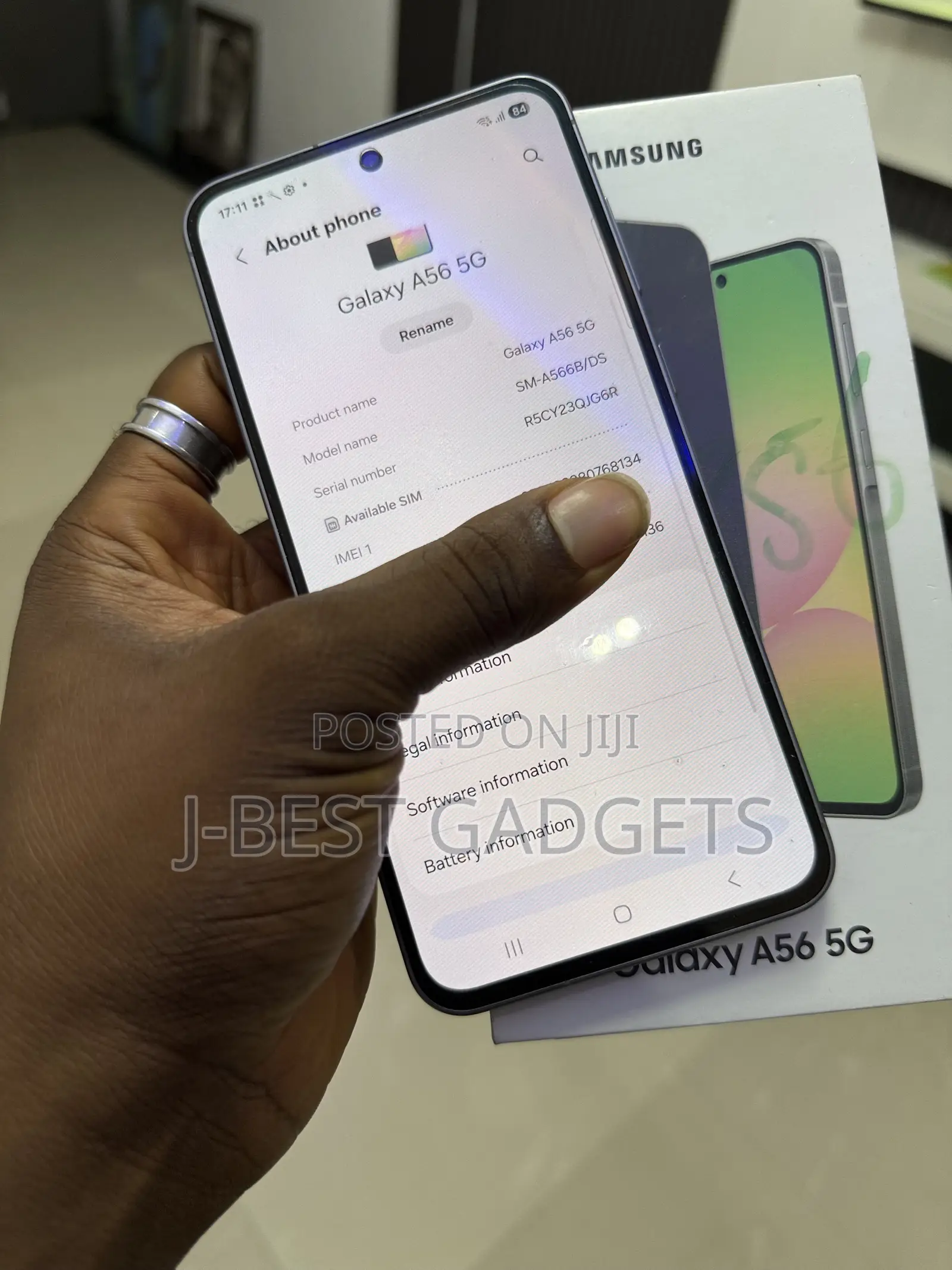 Samsung Galaxy A56 256 GB Black