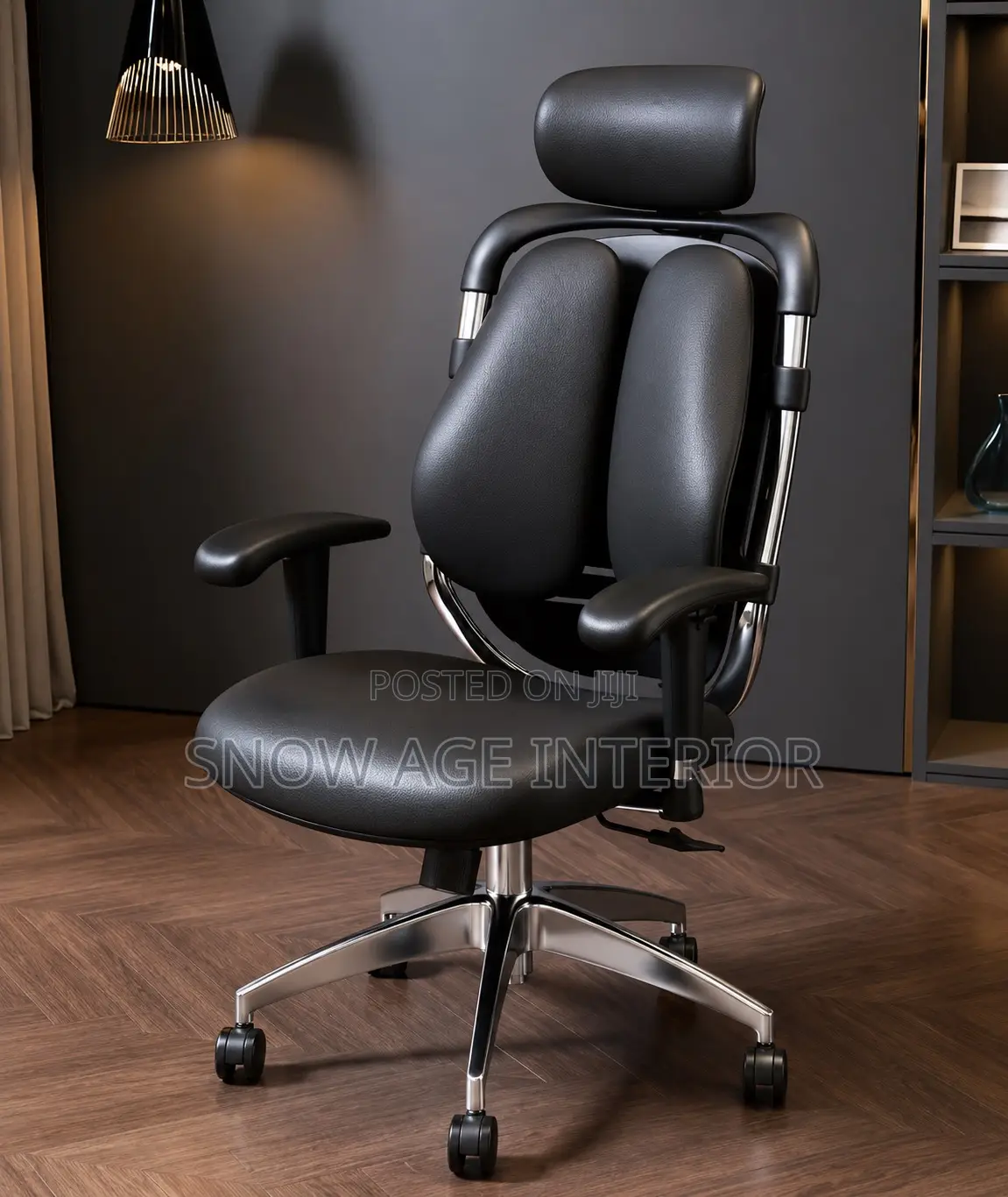 Executive Ergonomic Kidney Chair (With Adjustable 3d Arms)