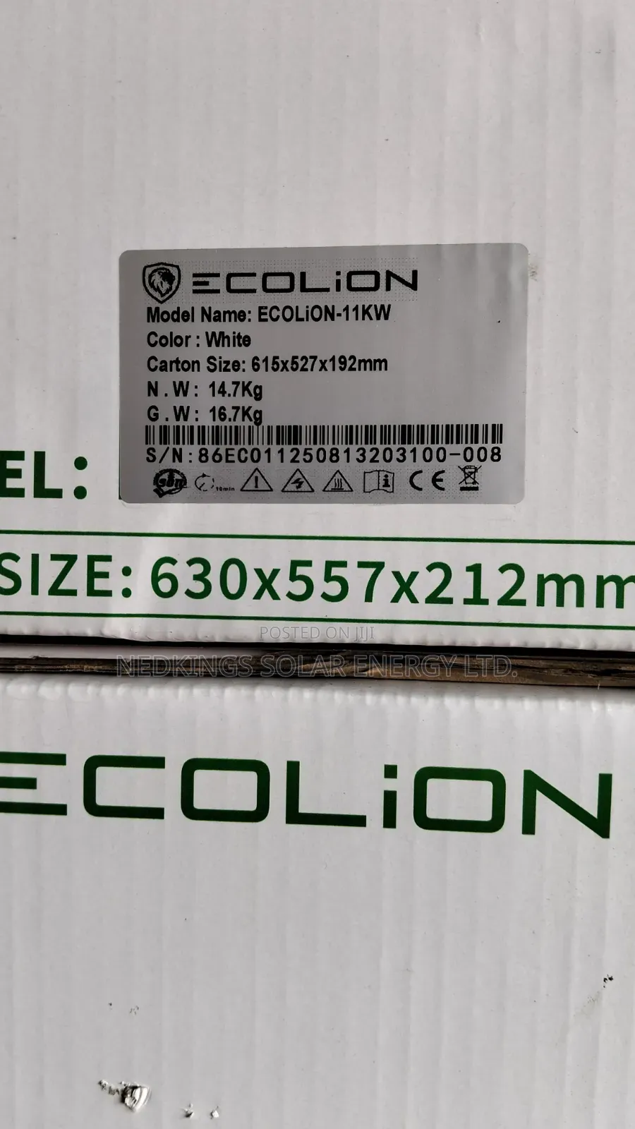 11kva 48v Ecolion Hybrid Inverter