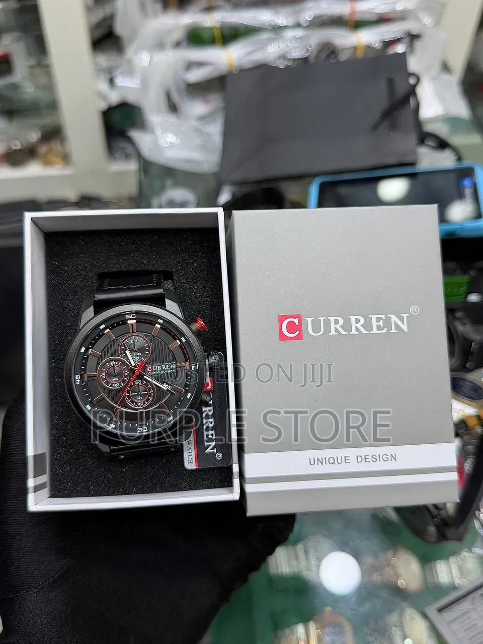 Quality Curren Functional Chronogrqph Wristwatch