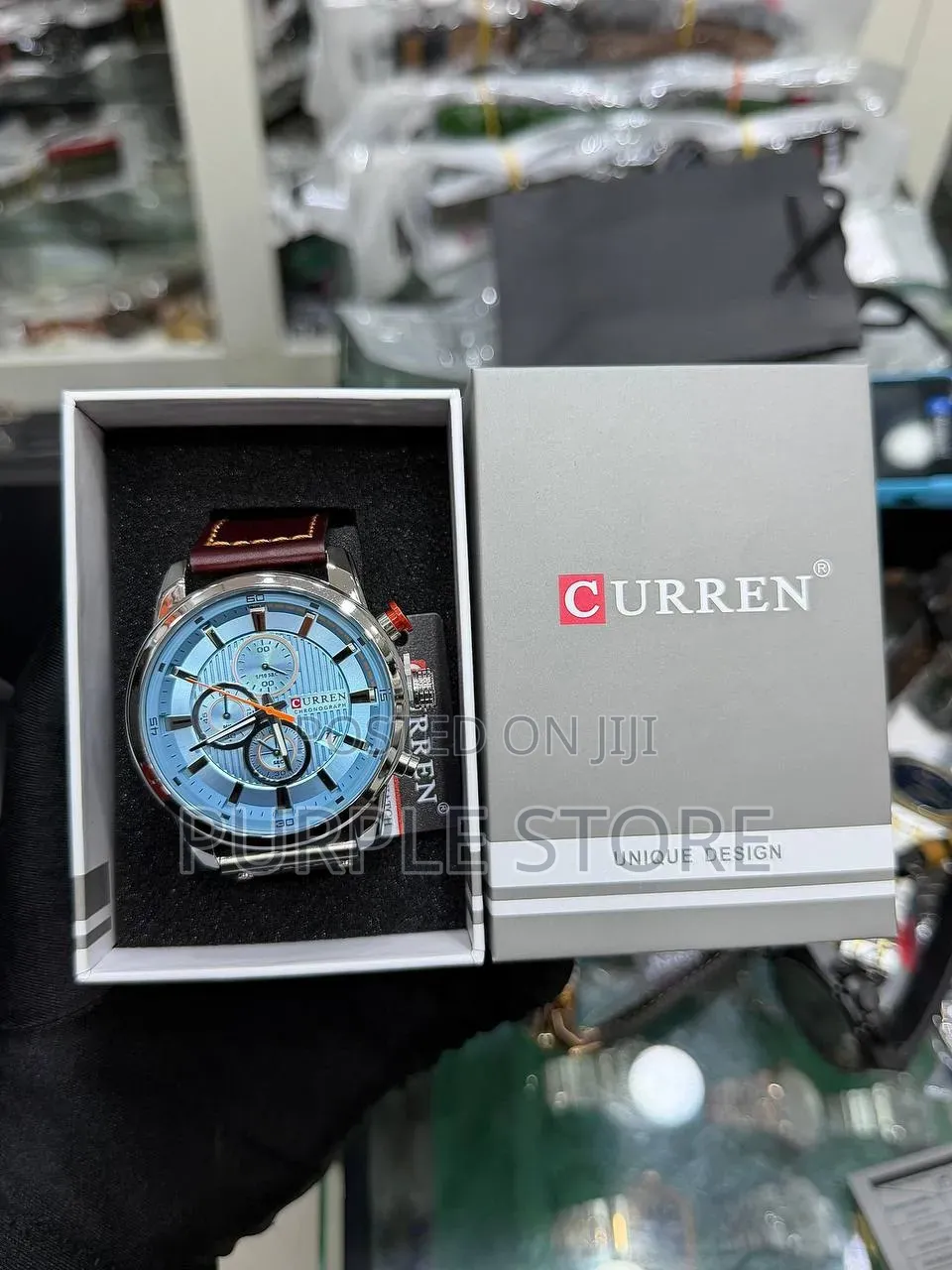 Quality Curren Functional Chronogrqph Wristwatch