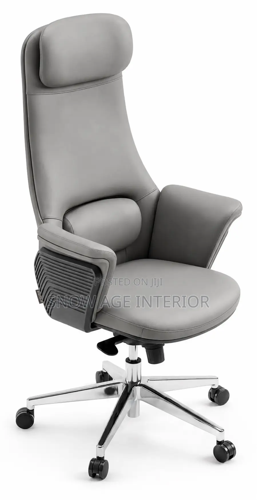 Executive Leather Chair With Lumbar Support (Sai O1)