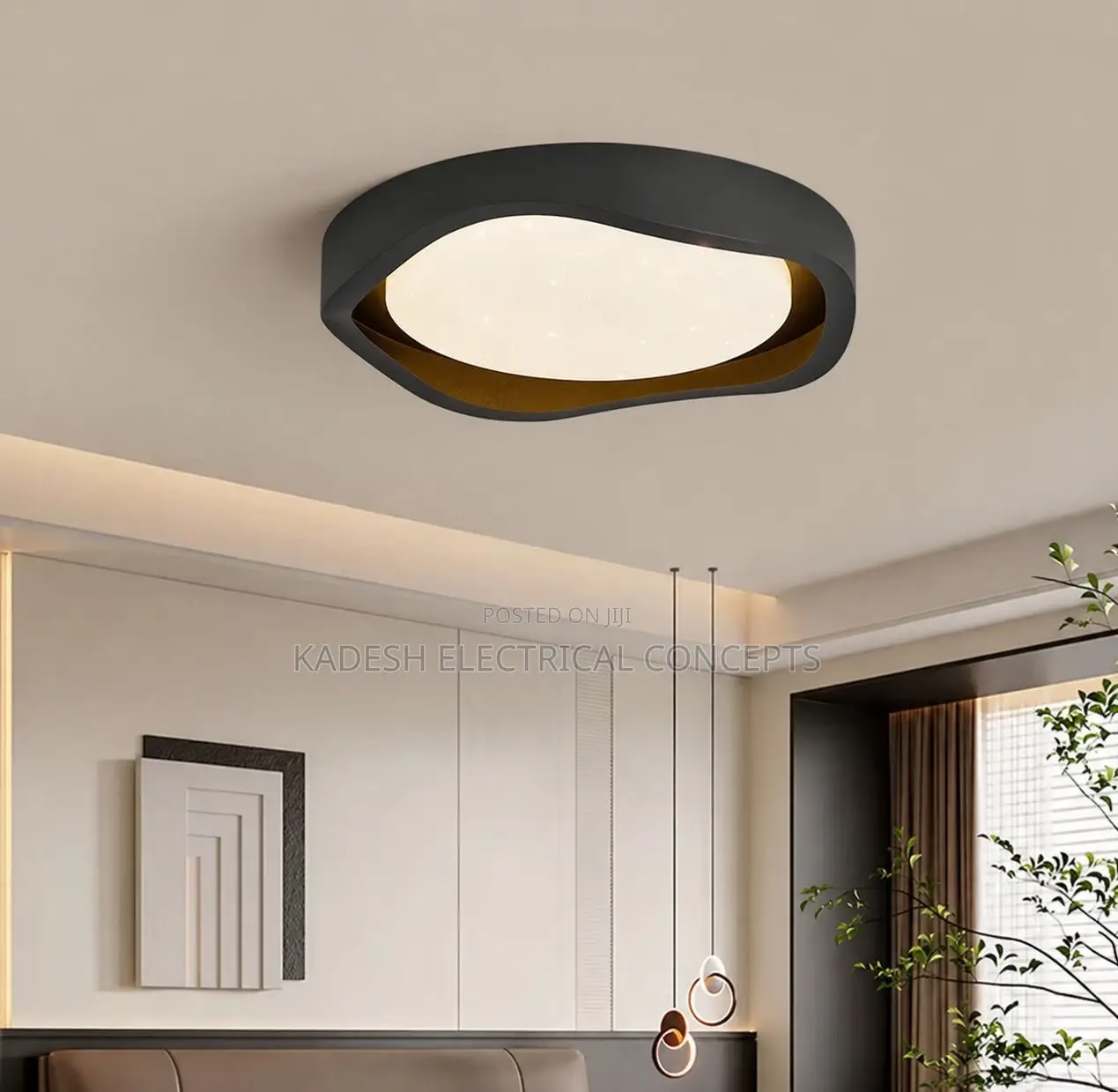 Modern Nordic Led Ceiling Lights Round Minimalist Lamps