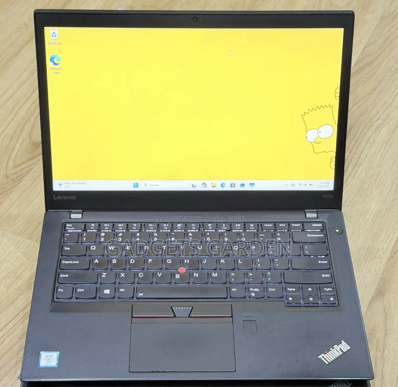 Laptop Lenovo ThinkPad T14 16GB Intel Core i7 SSD 256GB