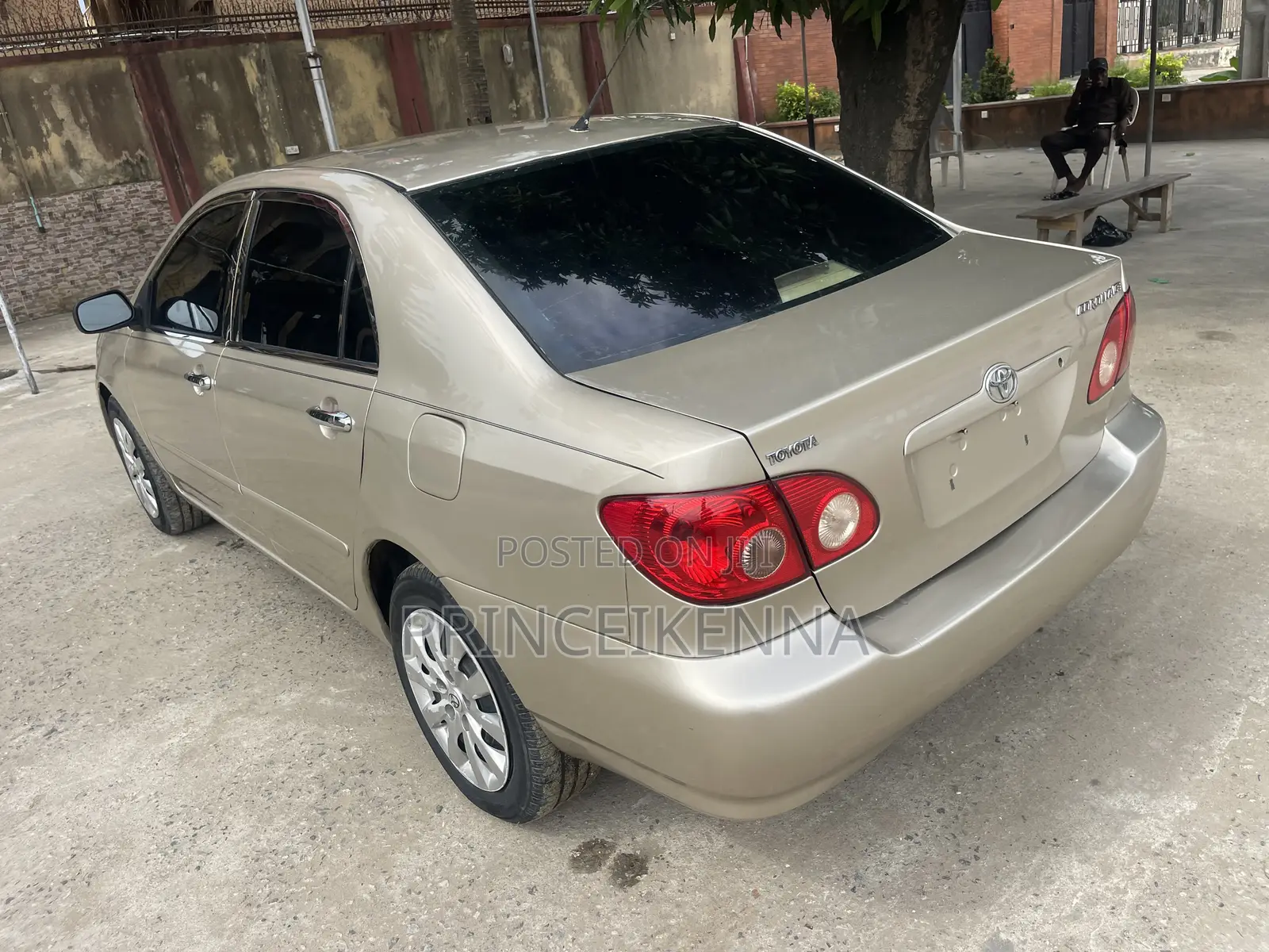 Toyota Corolla 2007 Gold