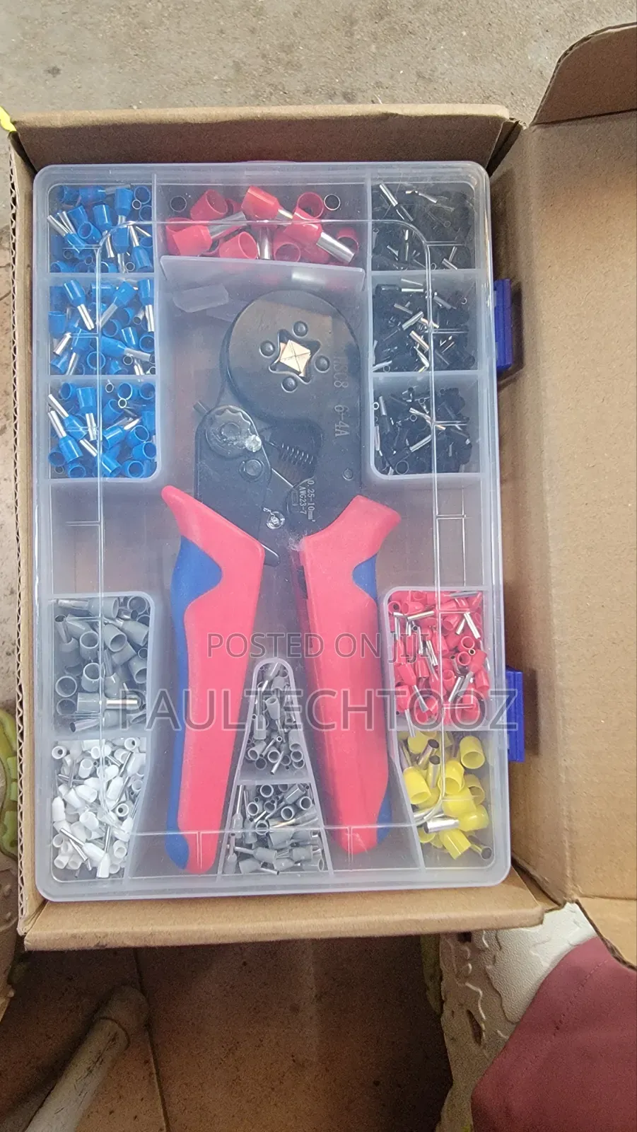 Wire Terminal With Crimping Plier