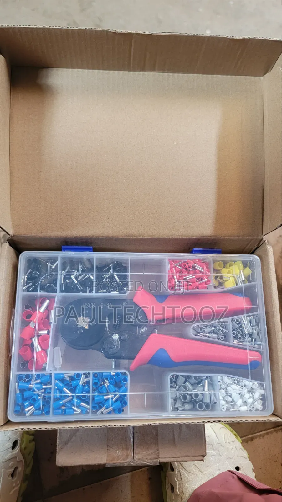 Wire Terminal With Crimping Plier