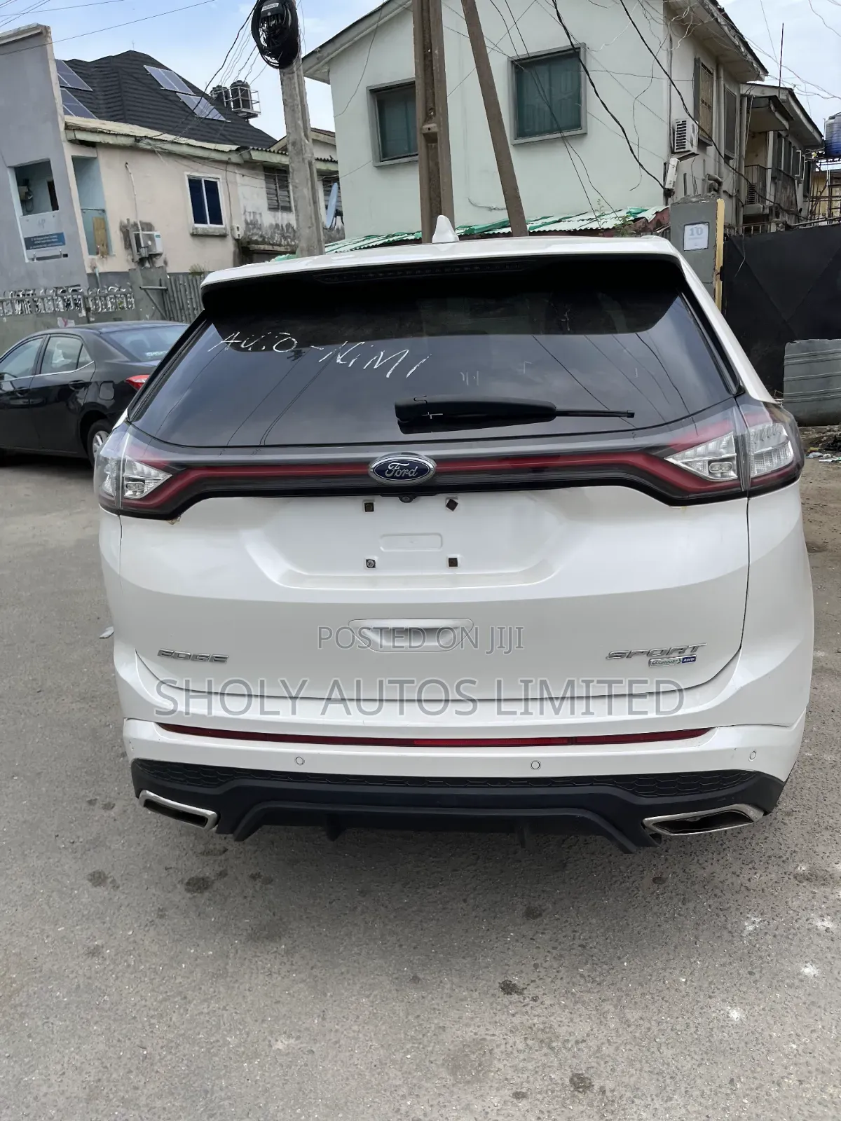 Ford Edge Sport 4dr SUV (2.7L 6cyl Turbo 6A) 2015 White