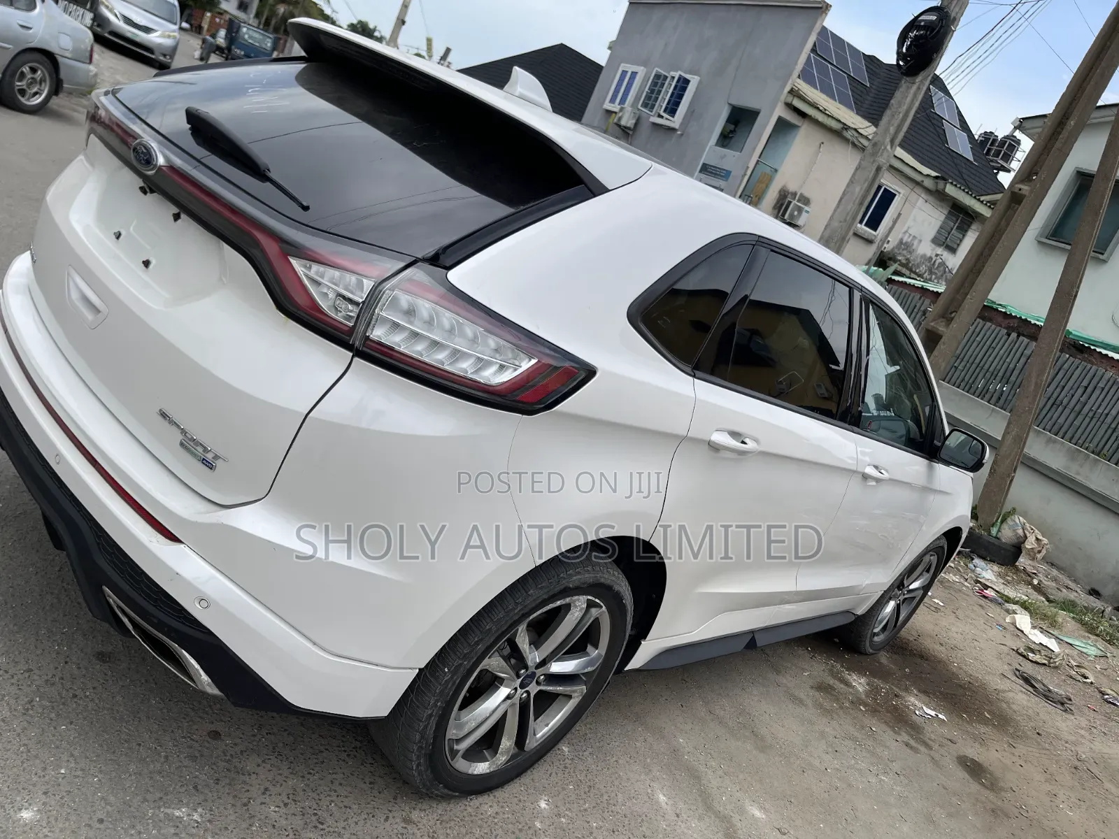 Ford Edge Sport 4dr SUV (2.7L 6cyl Turbo 6A) 2015 White