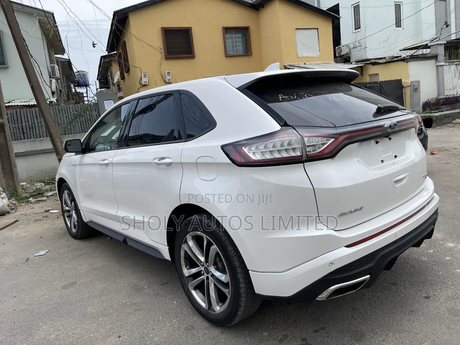 Ford Edge Sport 4dr SUV (2.7L 6cyl Turbo 6A) 2015 White