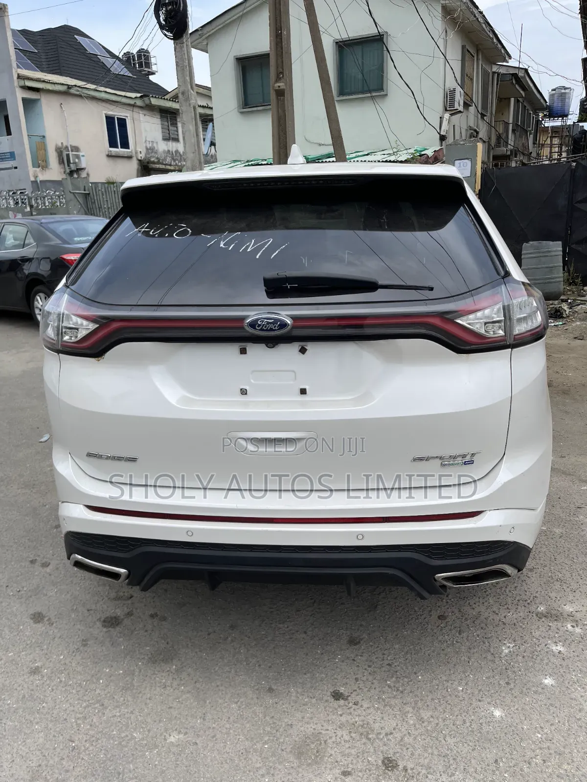 Ford Edge Sport 4dr SUV (2.7L 6cyl Turbo 6A) 2015 White