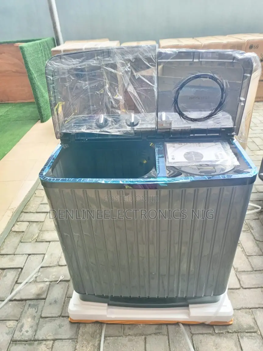 Brand New Original Lg 8kg Top Loader Twin Tub Wash and Spin Machine .