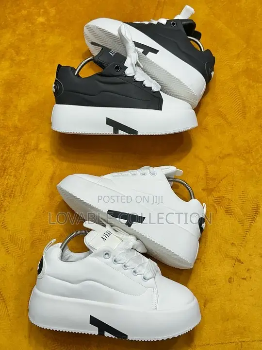 Ajeni A. High-Platform "Chunky Block" Luxury Sneakers (Unisex)