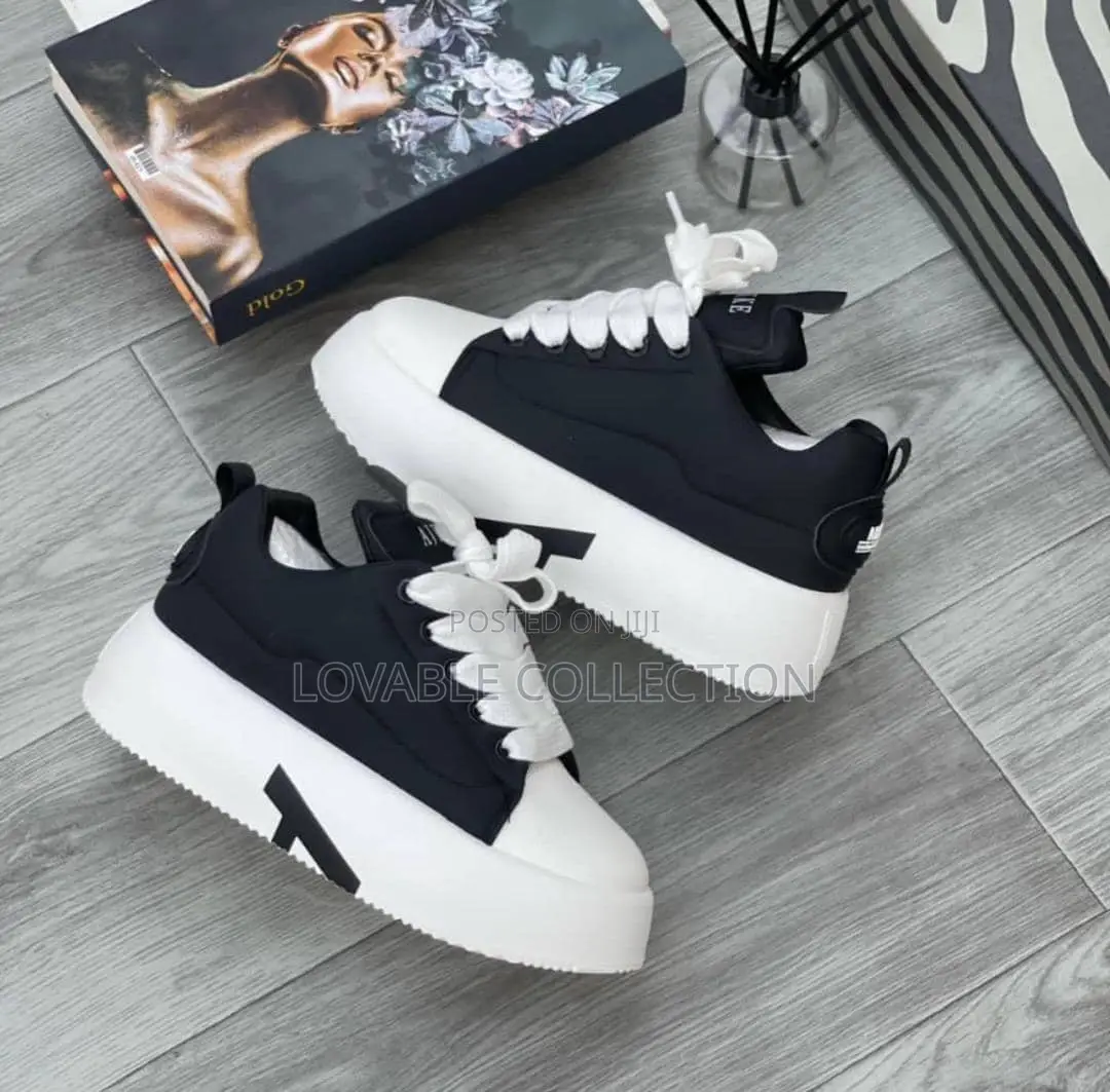 Ajeni A. High-Platform "Chunky Block" Luxury Sneakers (Unisex)