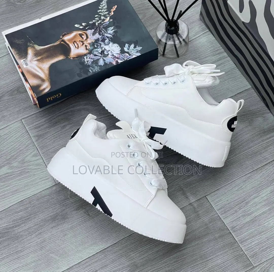Ajeni A. High-Platform "Chunky Block" Luxury Sneakers (Unisex)