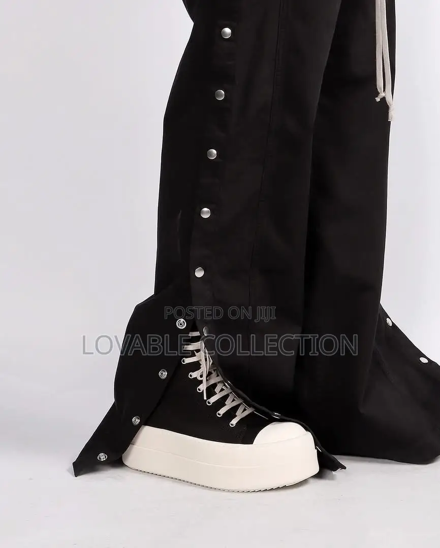 Rick Owens DRKSHDW Mega Bumper High-Top Sneakers