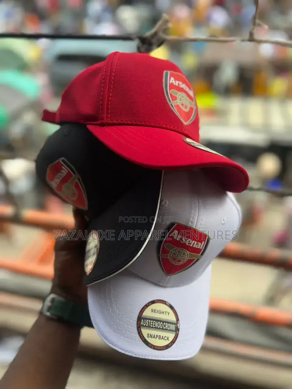 Arsenal PSG Combo Face Cap