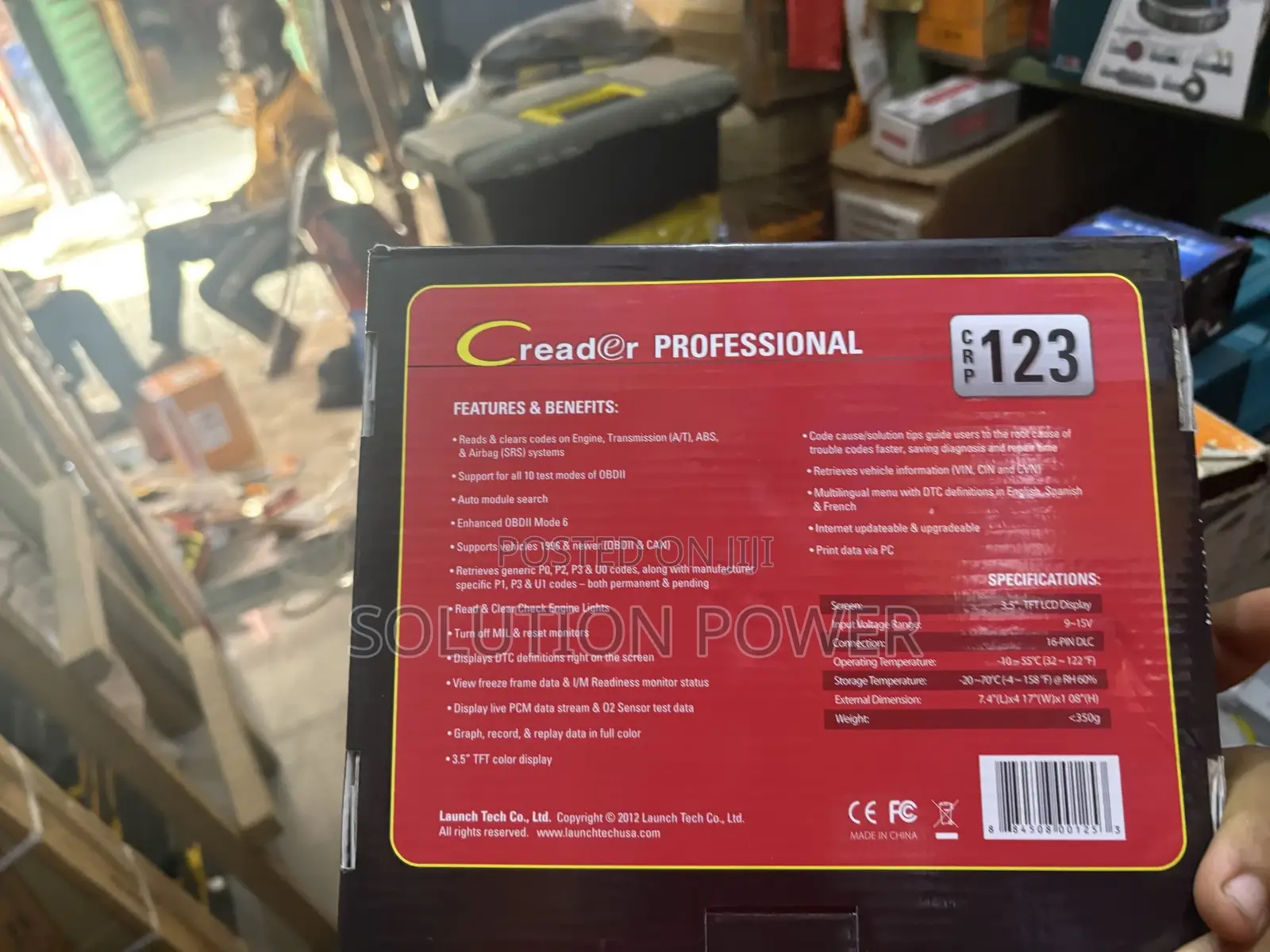 Launch Car Scanner Crp123