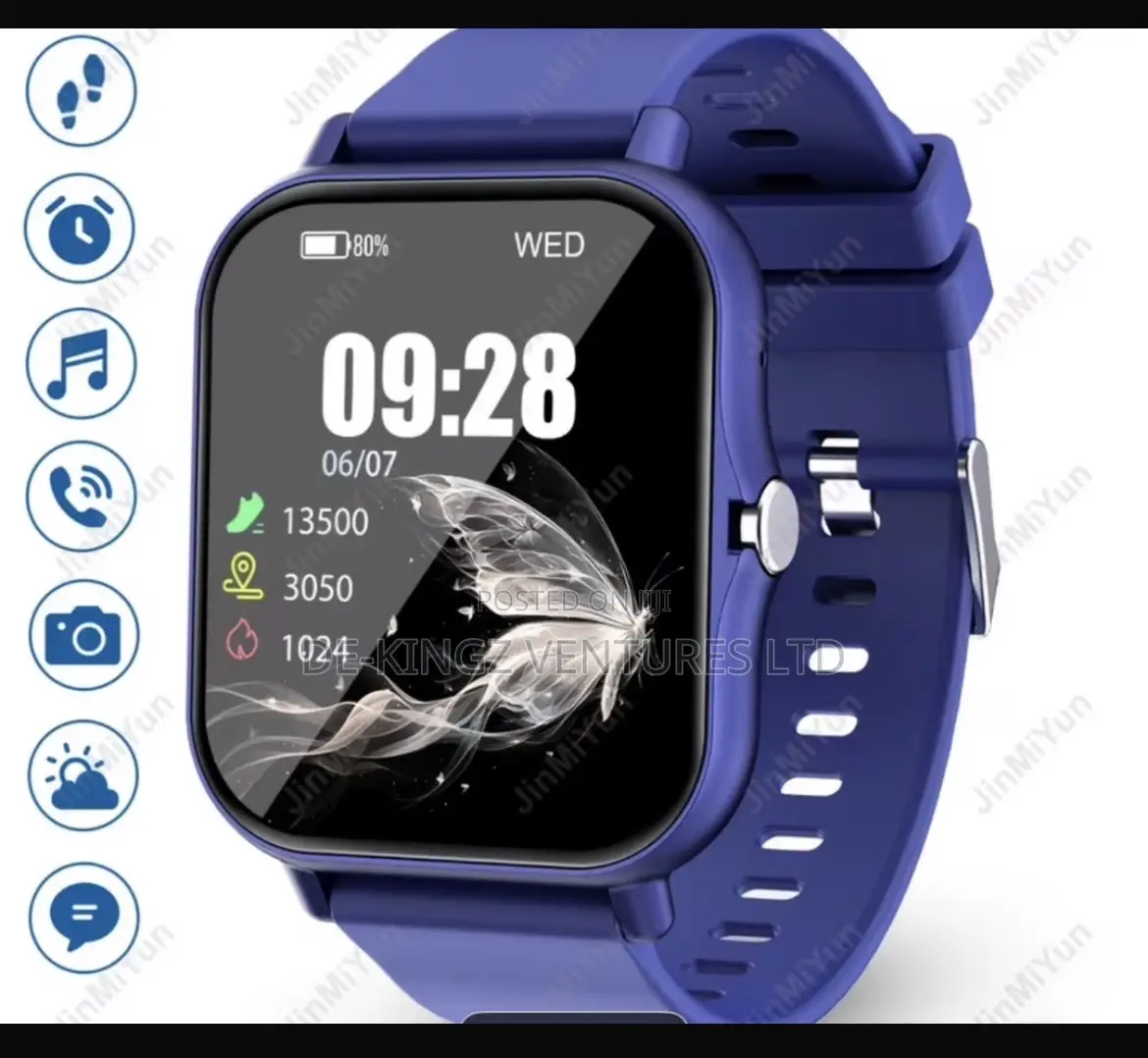 Smart Watch for Calls Etc. A Phone You Wear in Hand