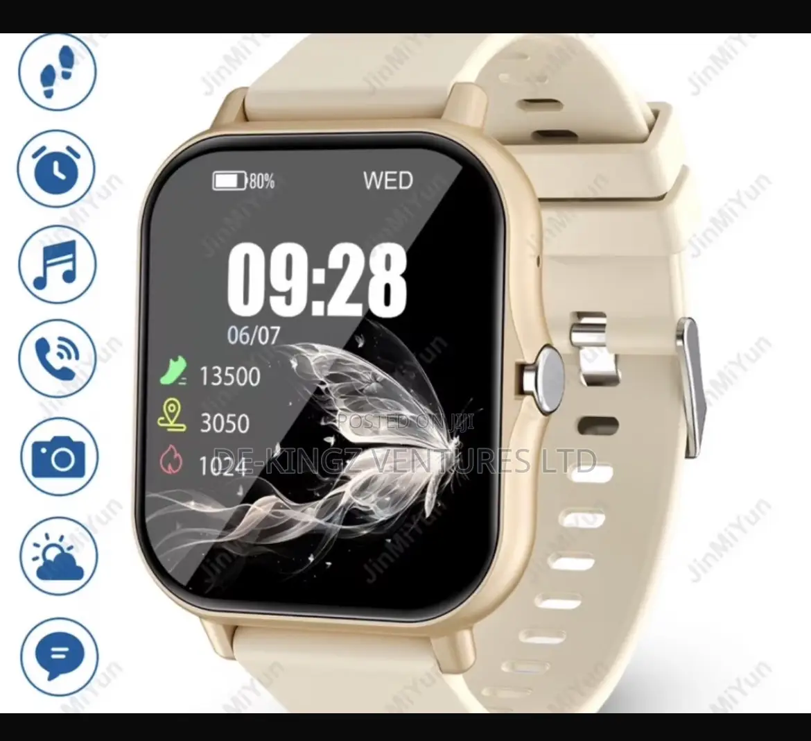 Smart Watch for Calls Etc. A Phone You Wear in Hand