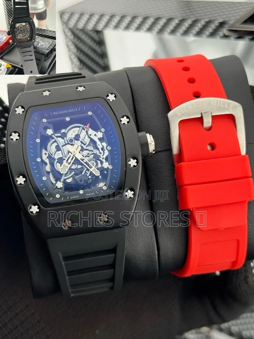 Affordable Richard Mille Rubber Watch