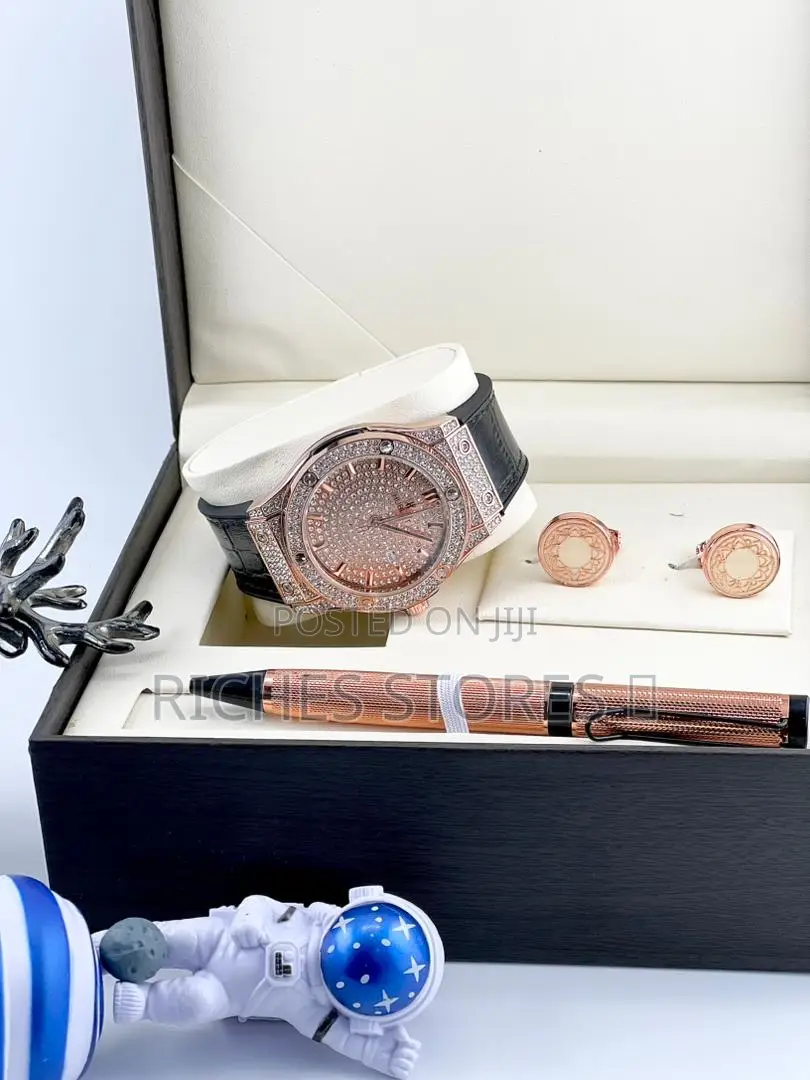 High Quality Stone Case Hublot Leather Watch