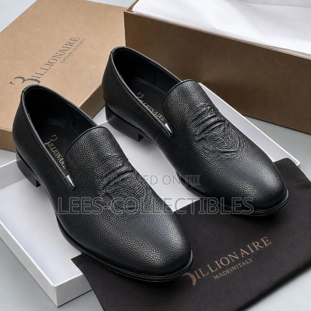 Billionaire Italian Couture Leather Shoe