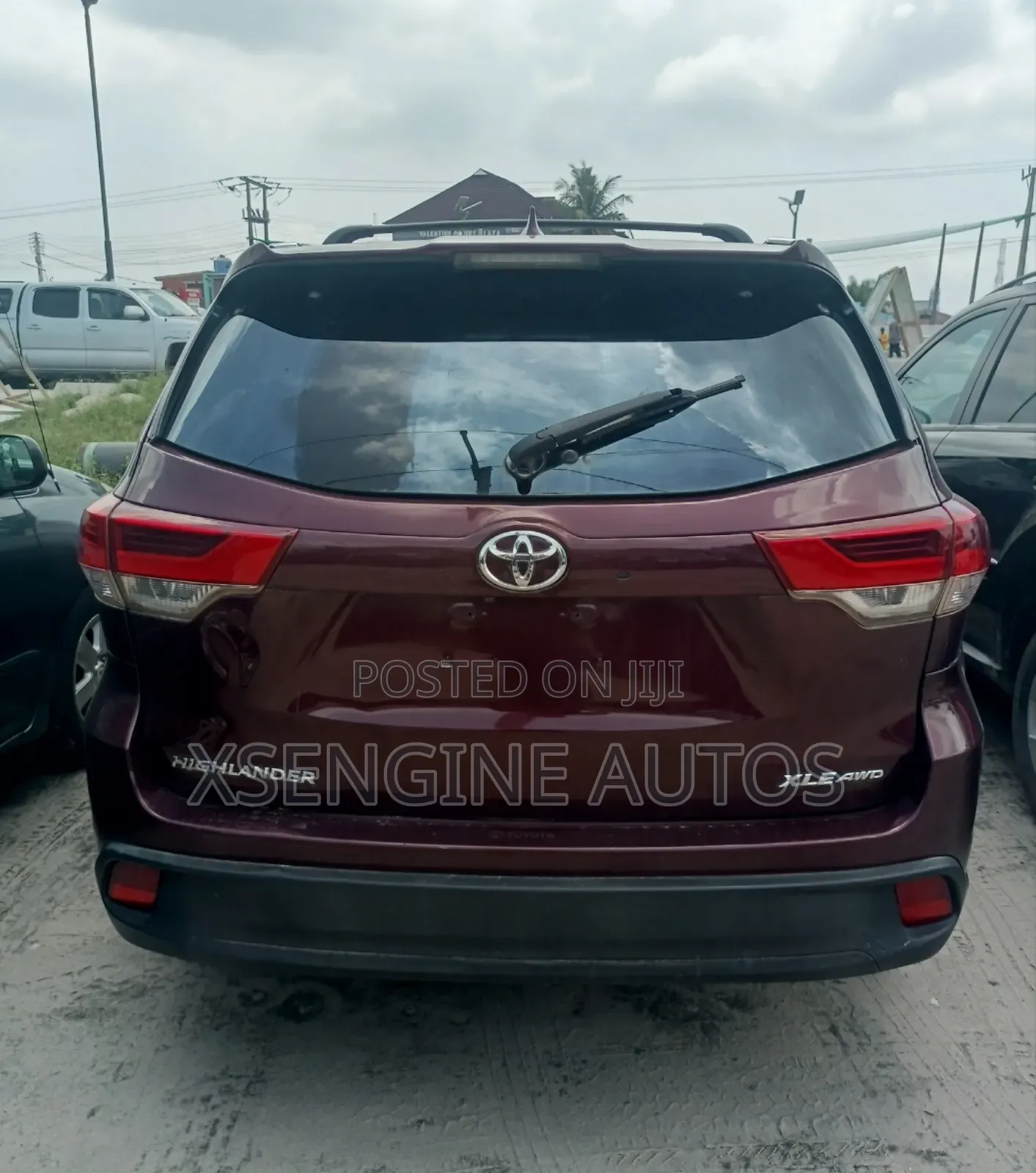 Toyota Highlander 2015 Burgundy