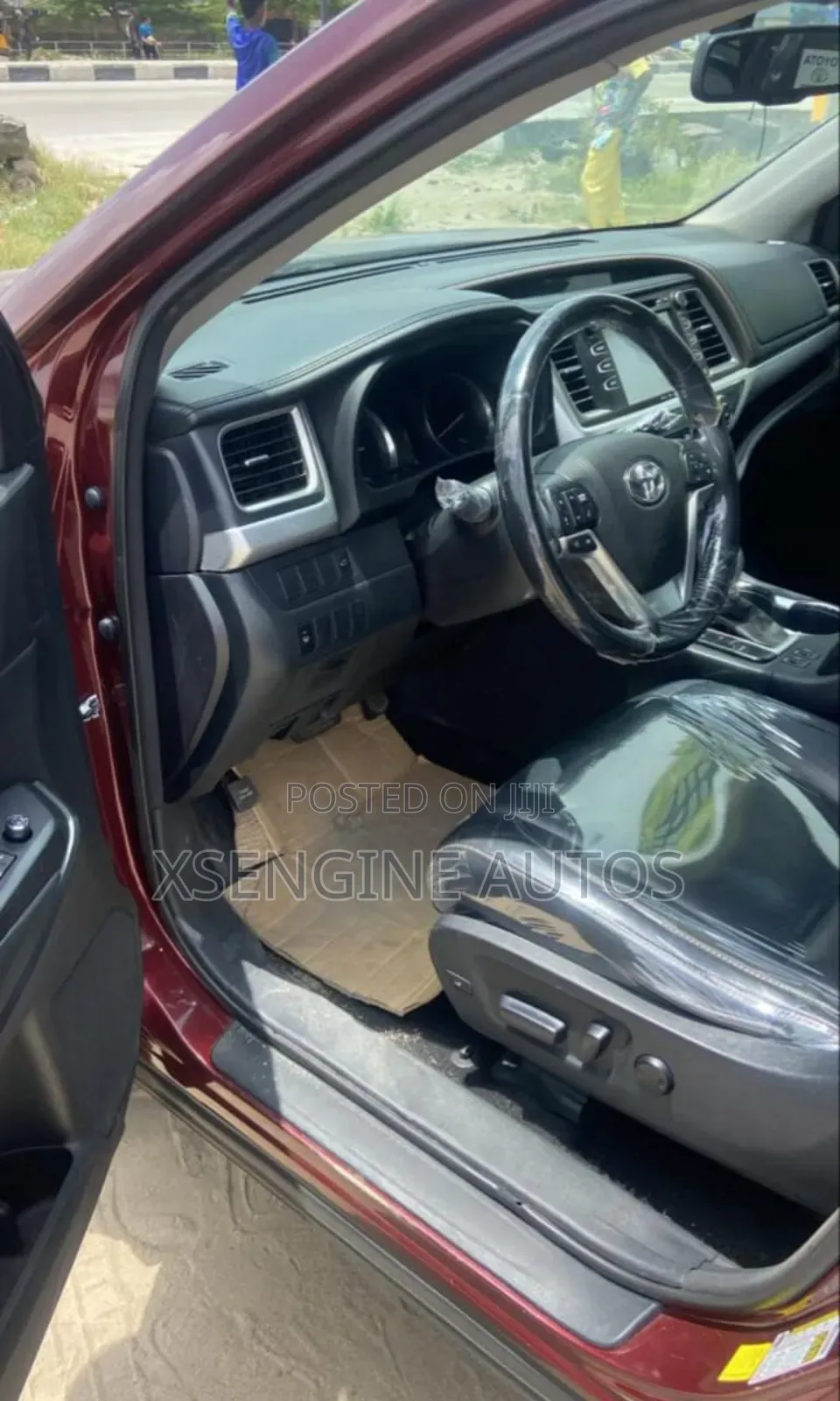 Toyota Highlander 2015 Burgundy
