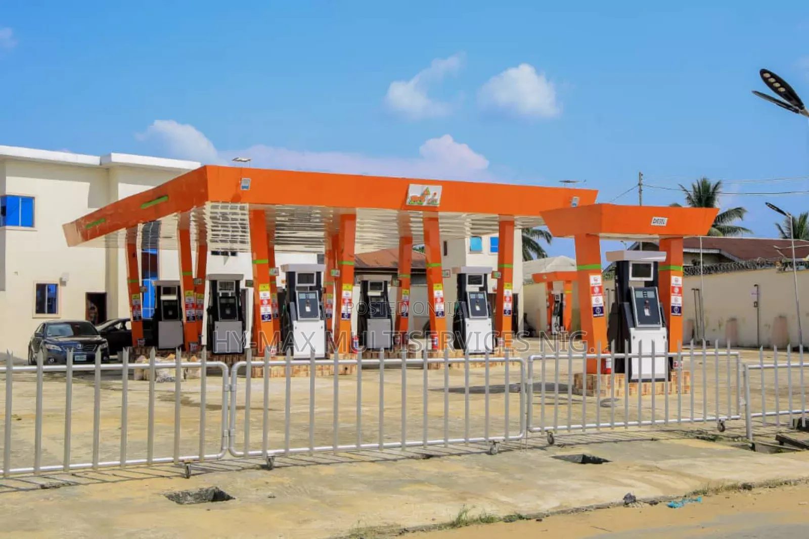 Mega Strategic Filling Station With a Gas Plant for Lease in PHC