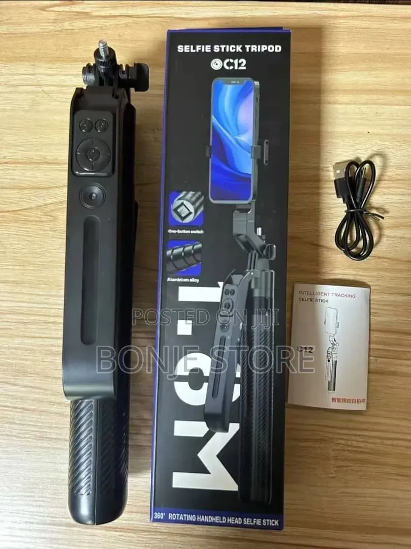 C12 Gimbal Stabilizer for Smartphone With Bluetooth Remote Intelligent