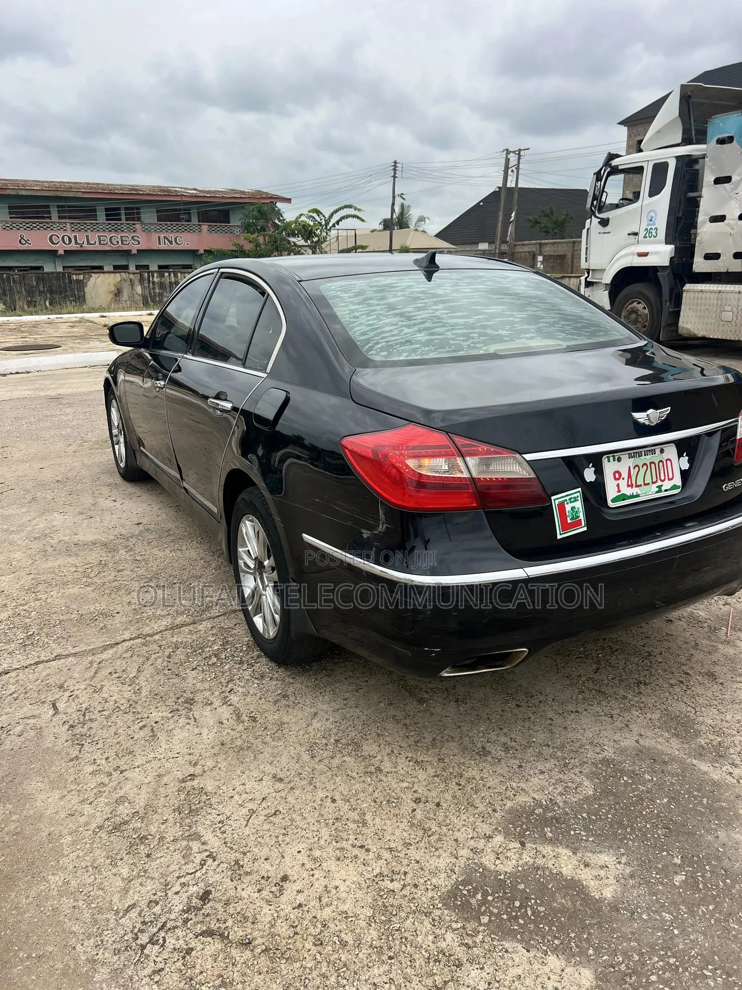 Hyundai Genesis 4.6 2012 Black