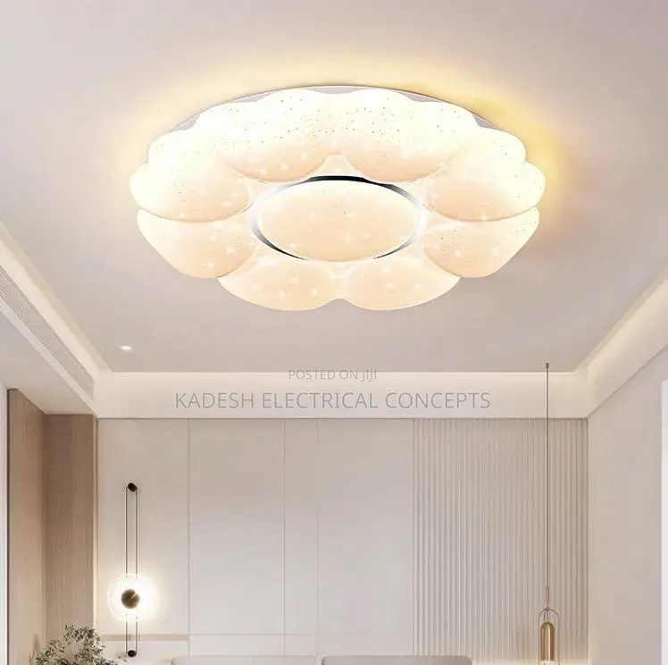 New Bedroom Light Modern and Simple Ceiling Light Creamy Style