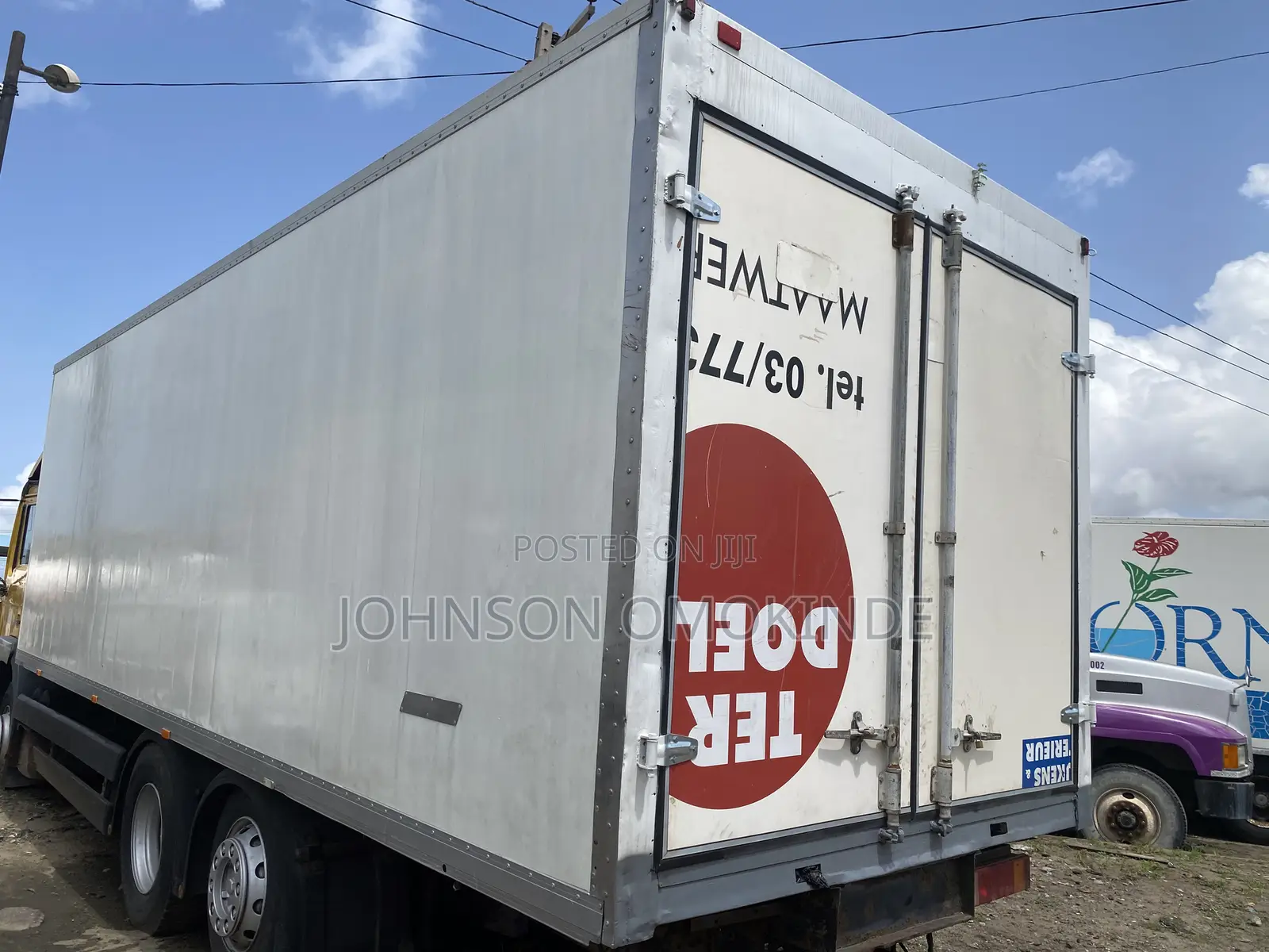 Man Diesel Container Truck