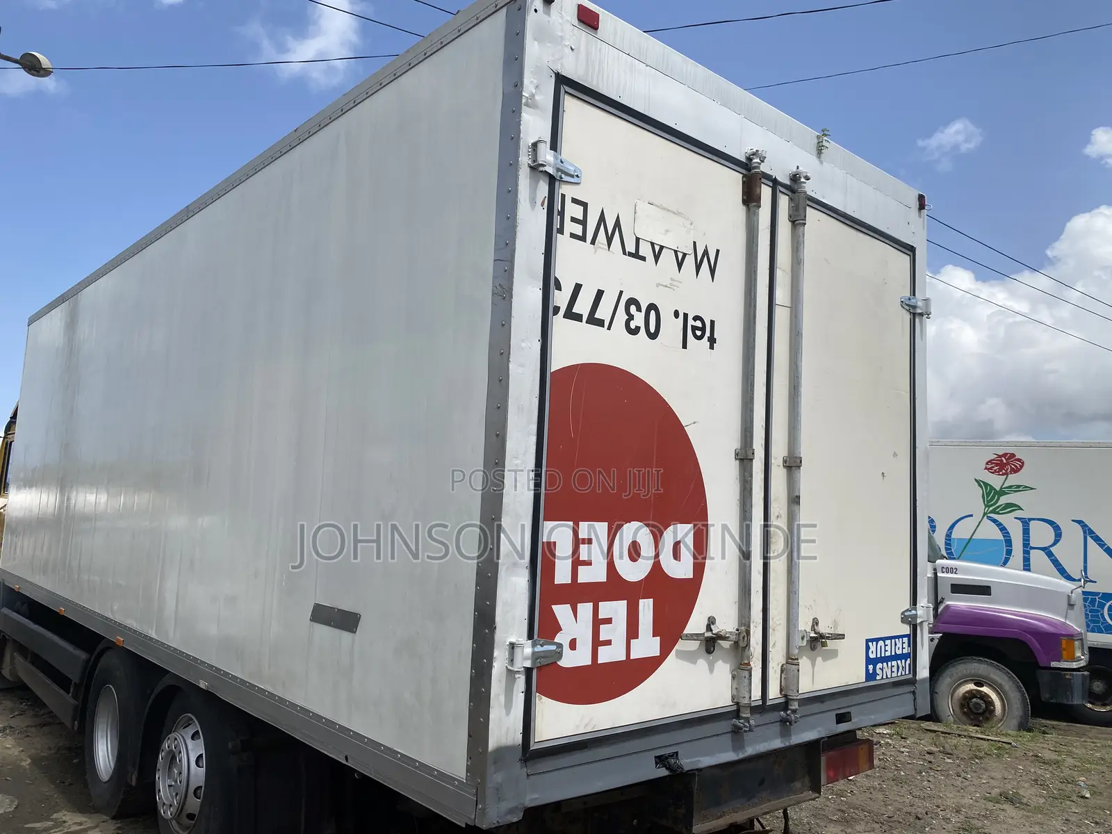 Man Diesel Container Truck