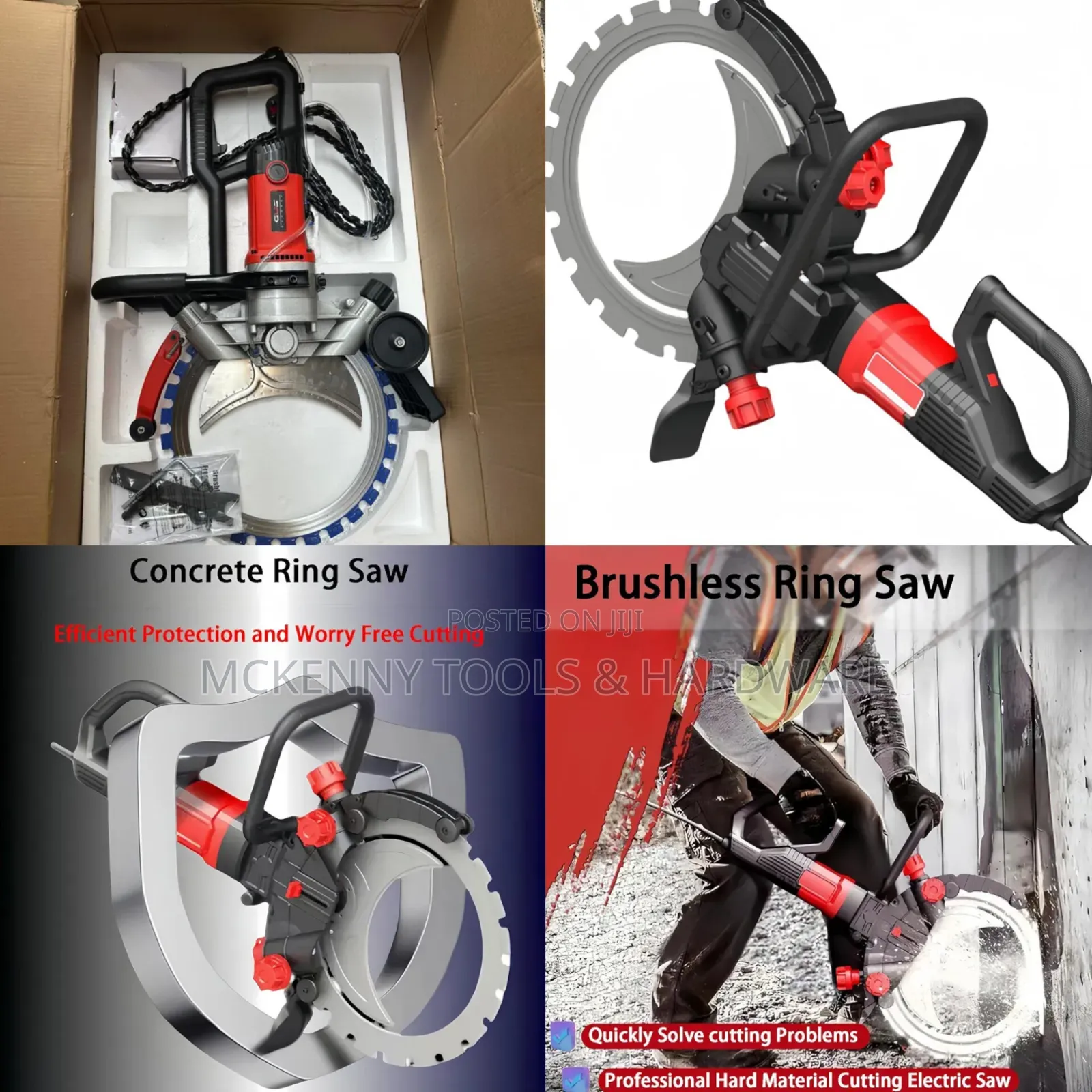 High-Frequency Electric Concrete Ring Saw.