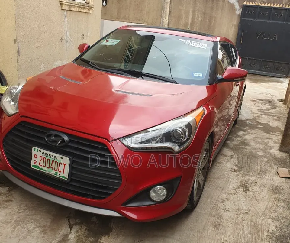 Hyundai Veloster Turbo 2013 Red