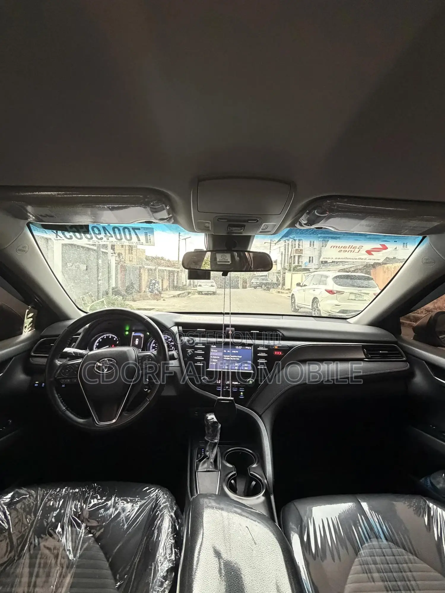 Toyota Camry SE (2.5L 4cyl 8A) 2019 Blue