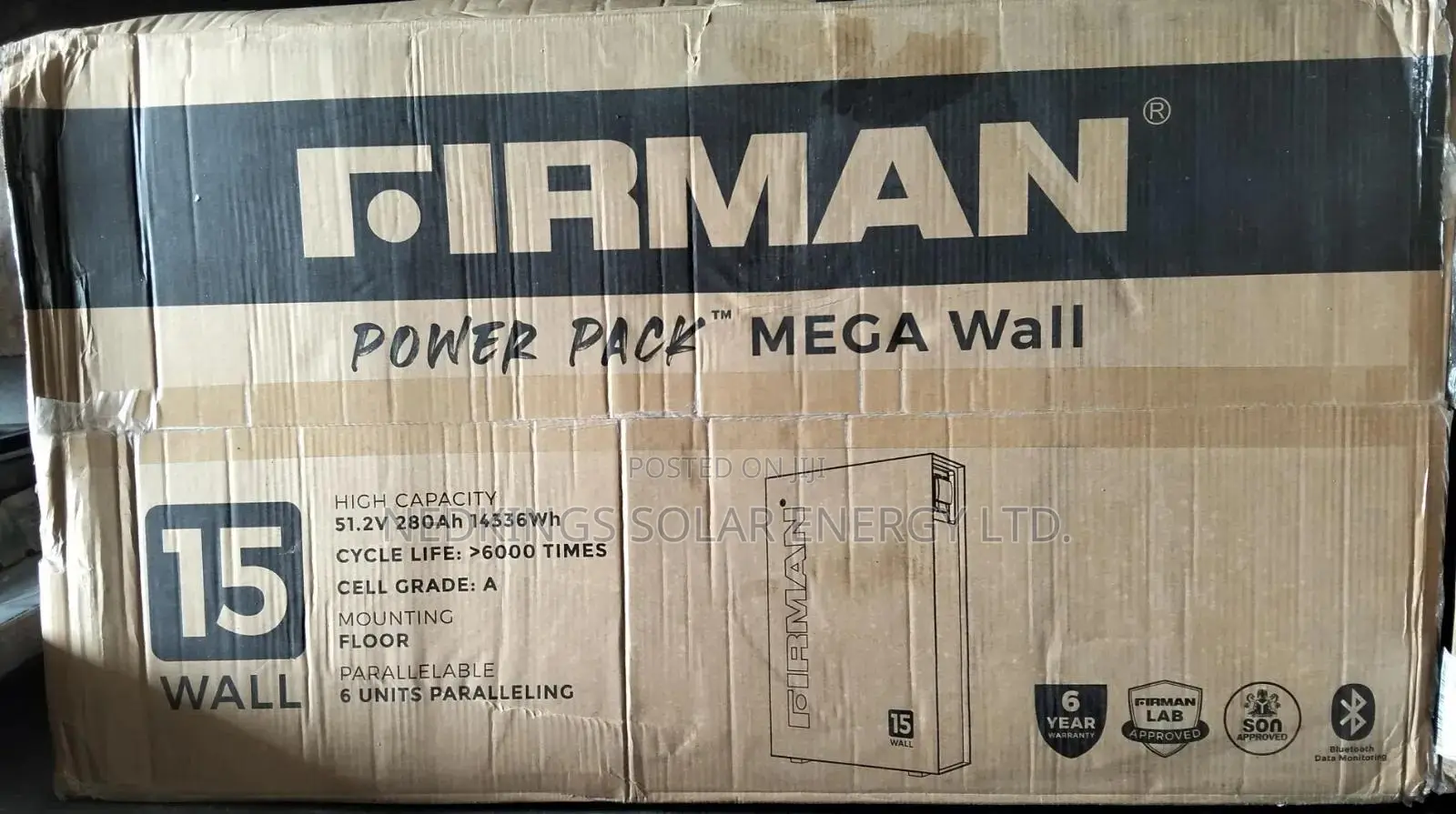 15kwh 48v Firman Lithium Battery