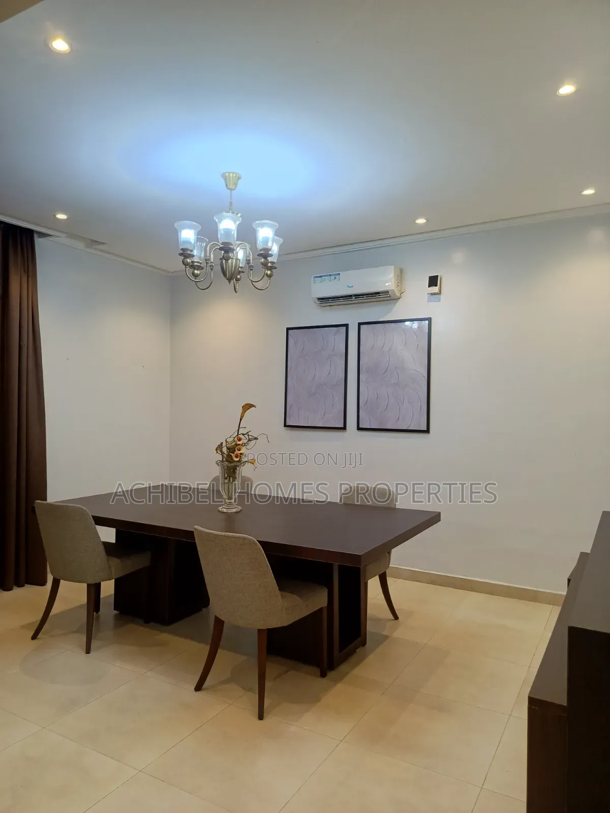 Furnished 3bdrm Apartment in Off Adeola Odeku for rent