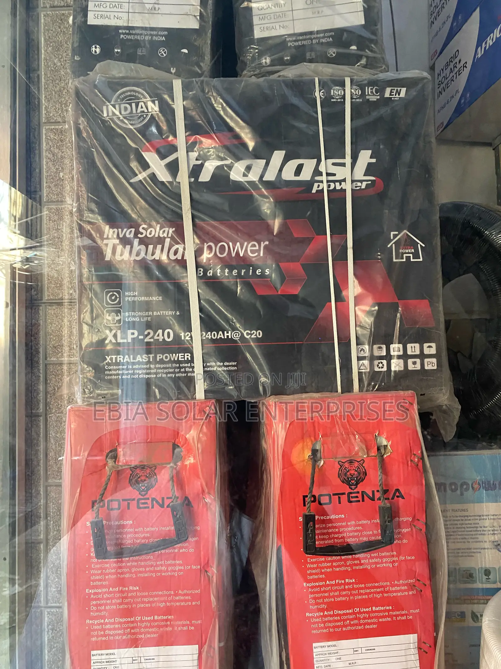 240ah Xtralast Tubular Battery