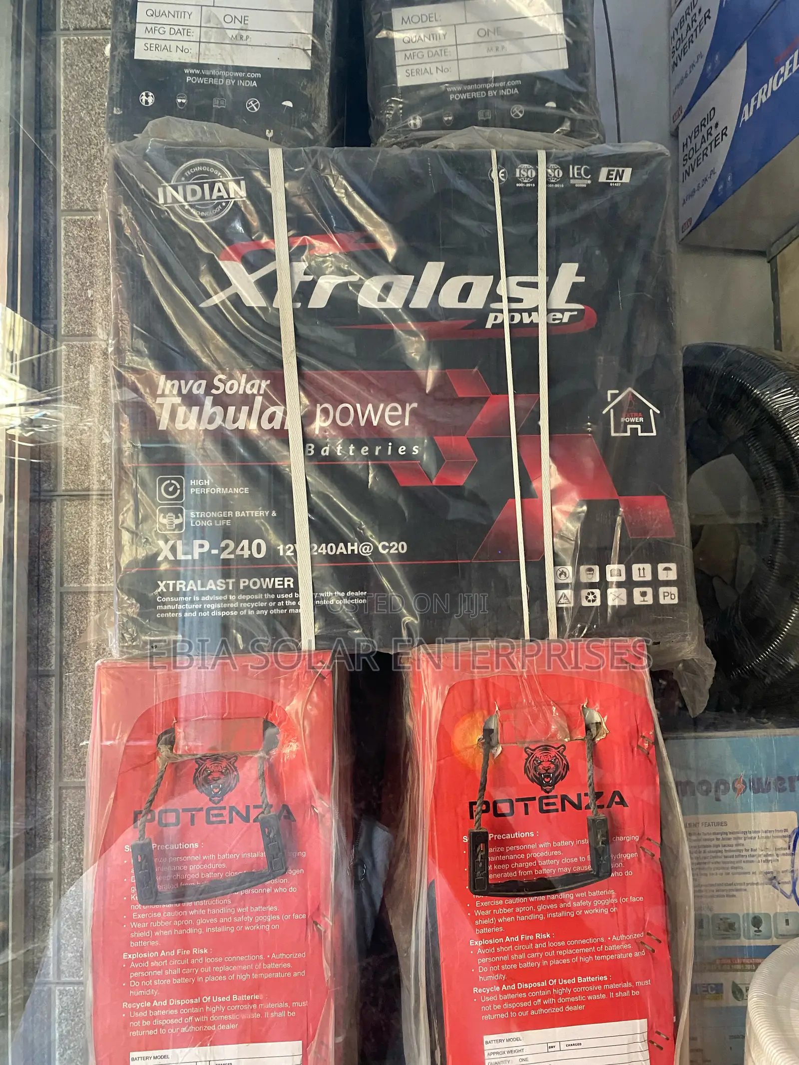 240ah Xtralast Tubular Battery