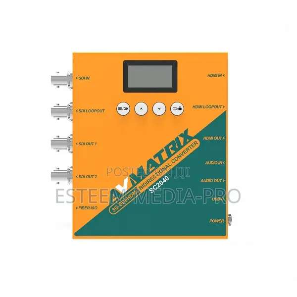Sc2040
3g-Sdi/Hdmi Bidirectional Converter