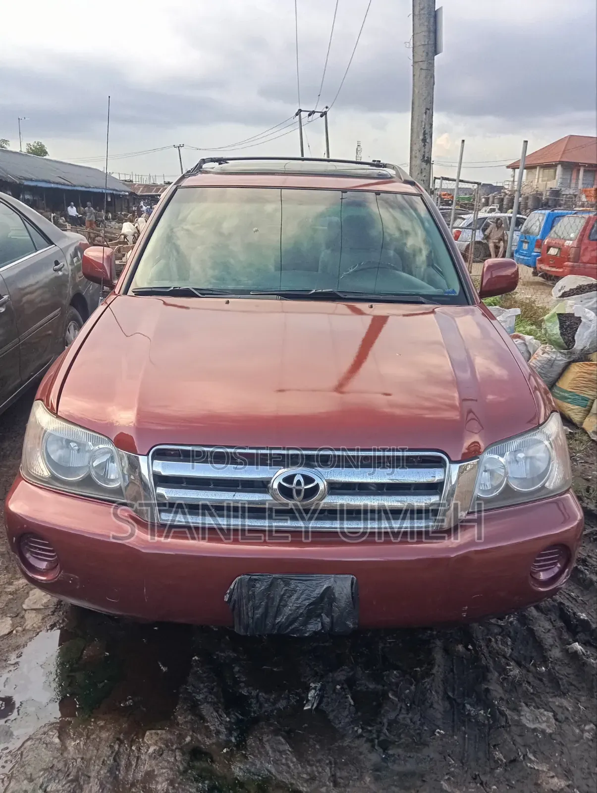 Toyota Highlander 2003 Red