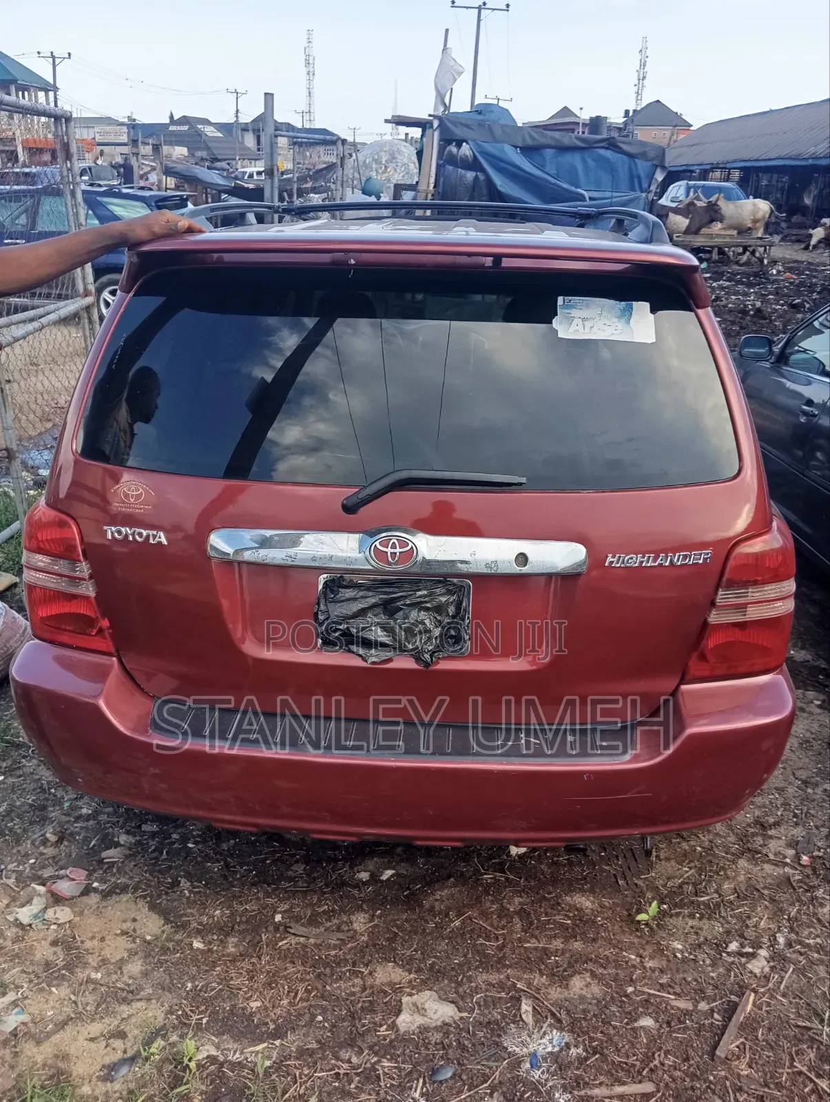 Toyota Highlander 2003 Red
