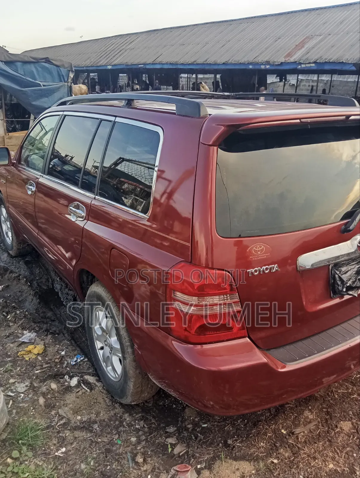 Toyota Highlander 2003 Red