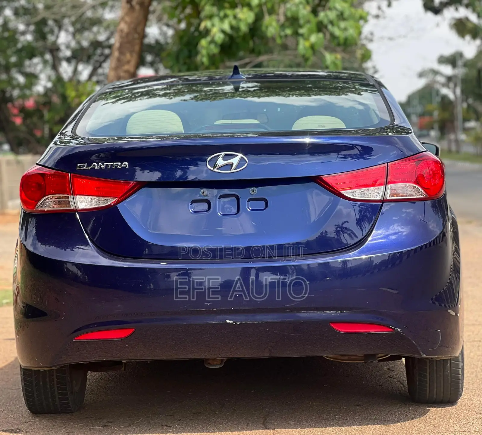 Hyundai Elantra 2013 Blue