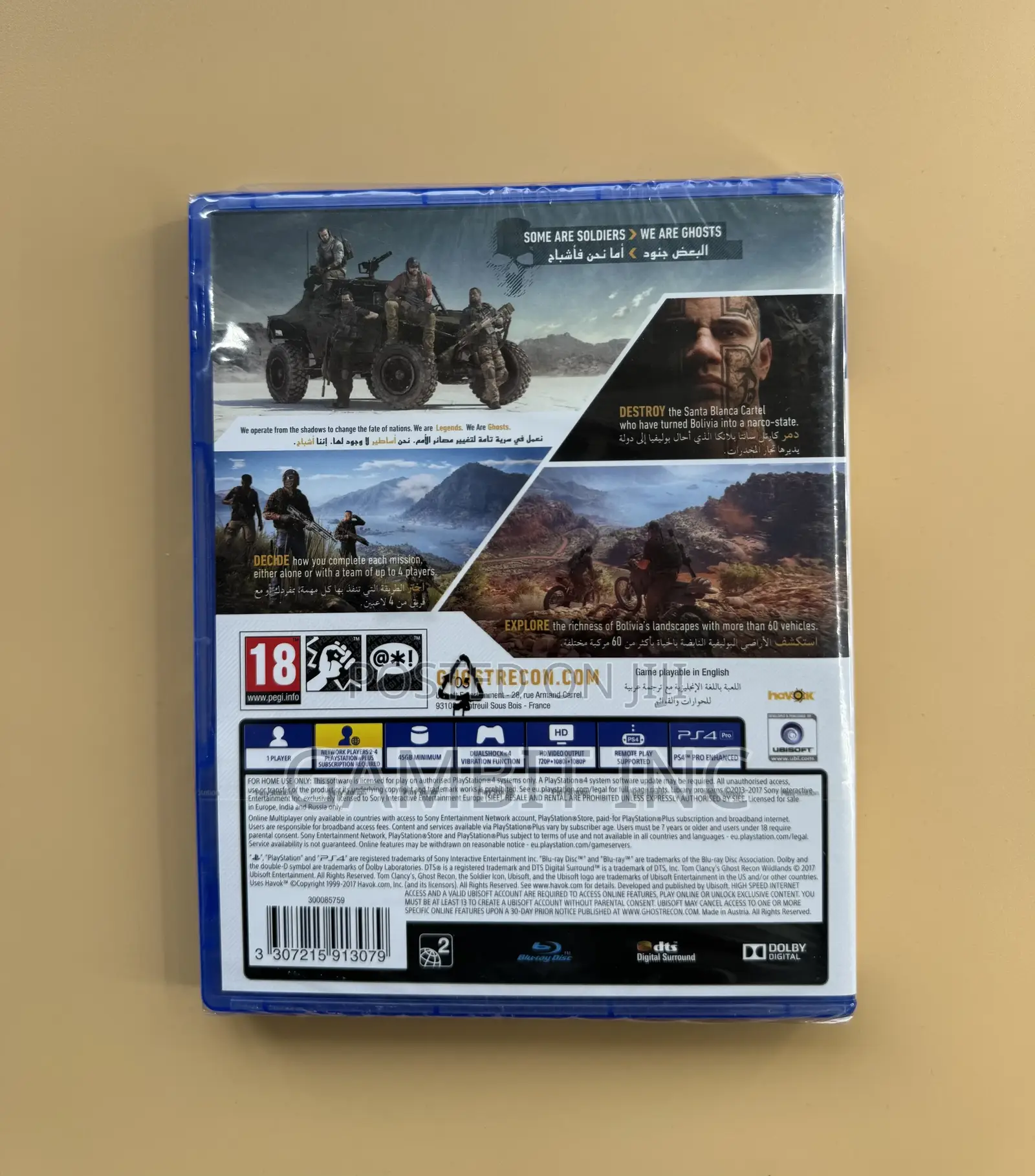 Playstation 4 Ghost Recon Wildlands