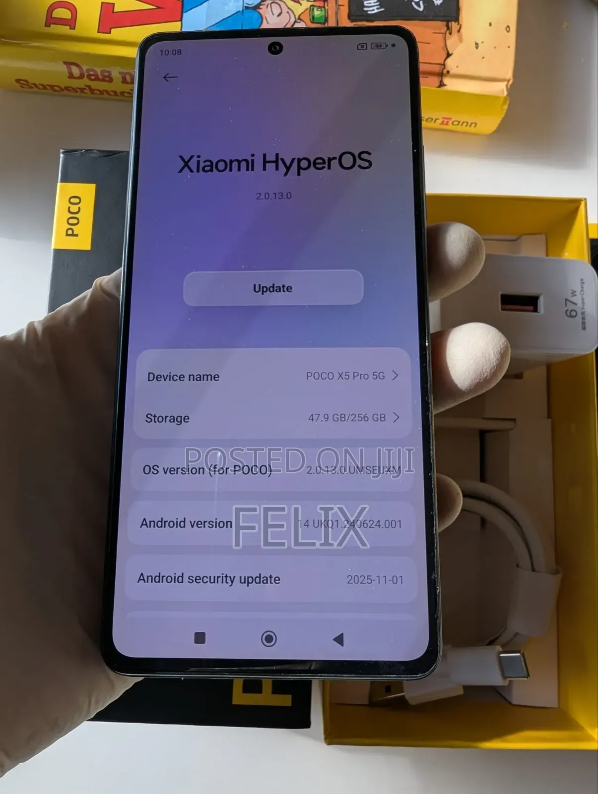 Xiaomi Poco X5 Pro 256 GB Black