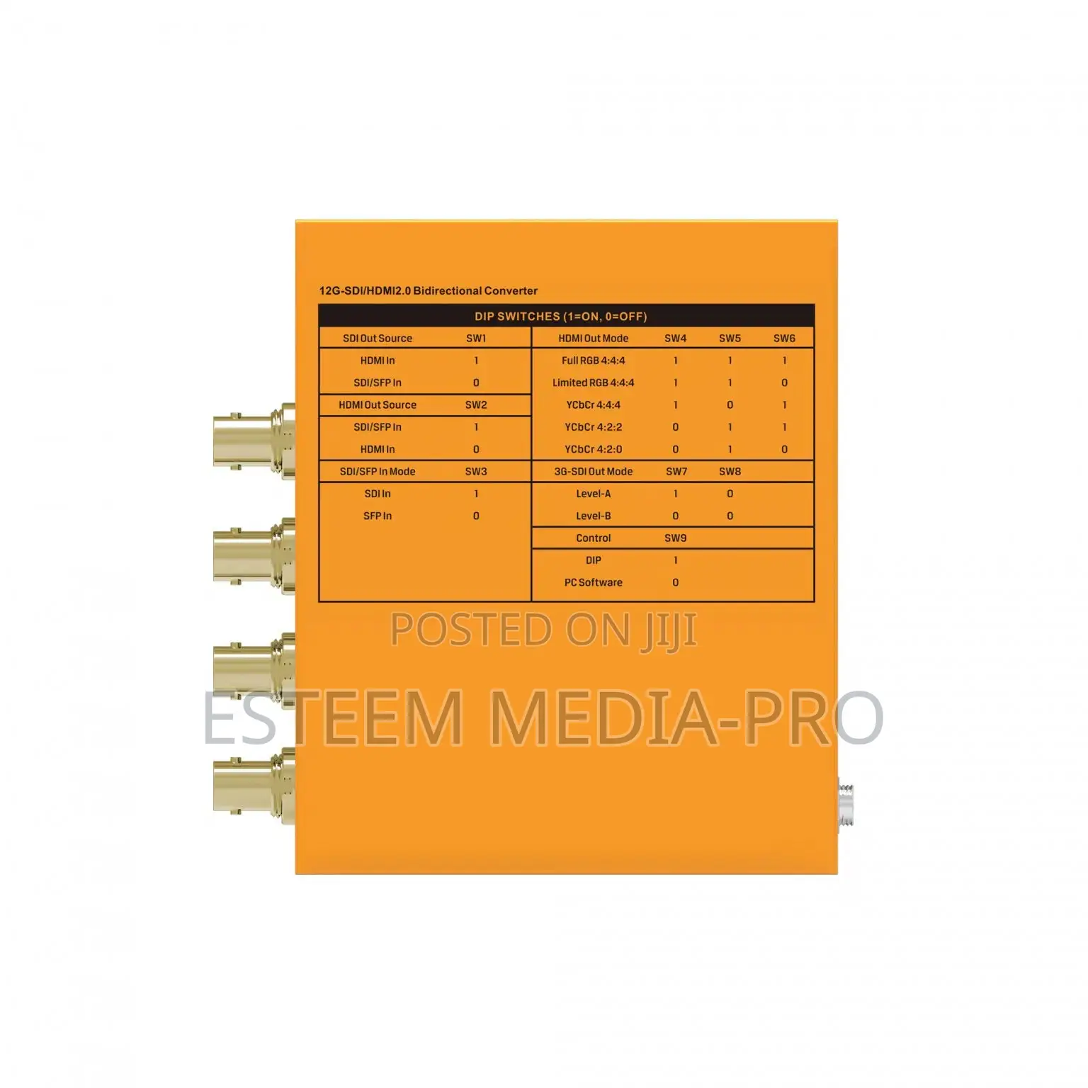 Sc2020-12g
12g-Sdi/Hdmi2.0 Bidirectional Converter